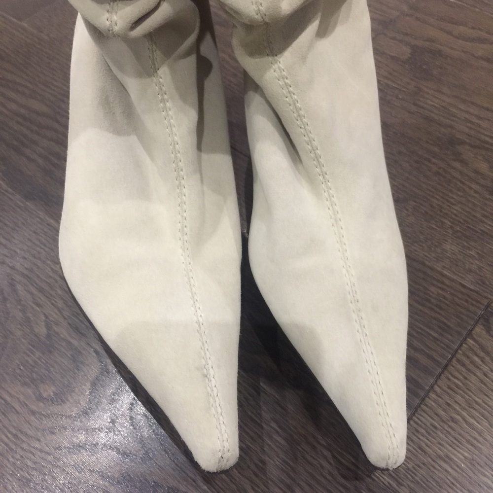 Aldo suede leather heeled boots - Picture 5 of 9